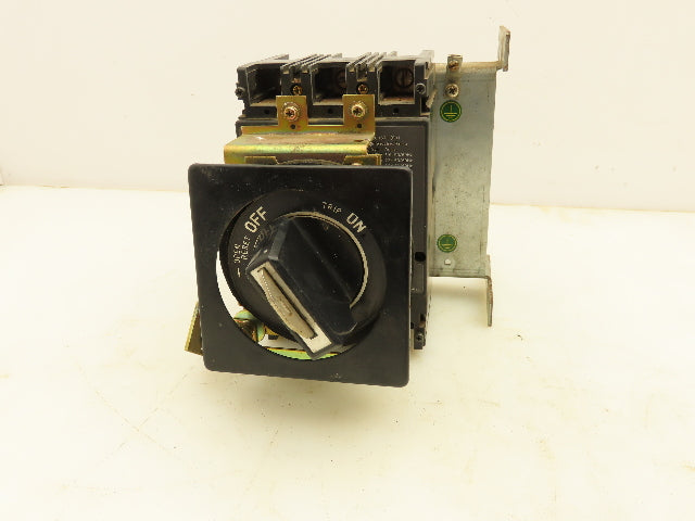 Fuji Electric BU-FHB3030 Circuit Breaker W Disconnect Switch 30A 600VAC 3 Pole