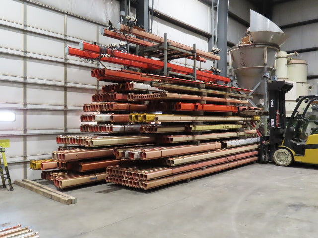 Demag KBK I 250Lb Ceiling Hung Suspension Monorail Crane Rail 52' 6" Runway