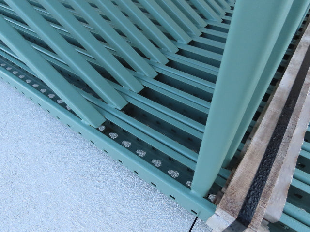 Teardrop Pallet Racking Upright Leg 16'x3 1/2' 23,900 LB 192" x 42" 3"x3" Column