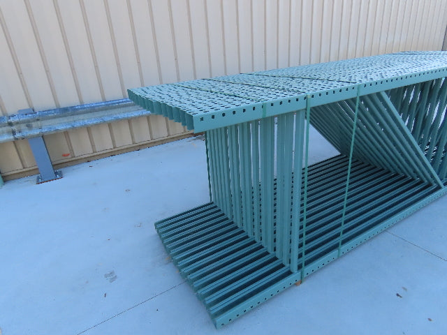 Teardrop Pallet Racking Upright Leg 12' x 4' 23,900 LB 144" x 48" 3"x3" Column