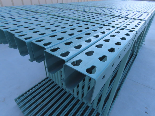 Teardrop Pallet Racking Upright Leg 12' x 4' 23,900 LB 144" x 48" 3"x3" Column