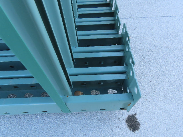 Teardrop Pallet Racking Upright Leg 12' x 4' 23,900 LB 144" x 48" 3"x3" Column