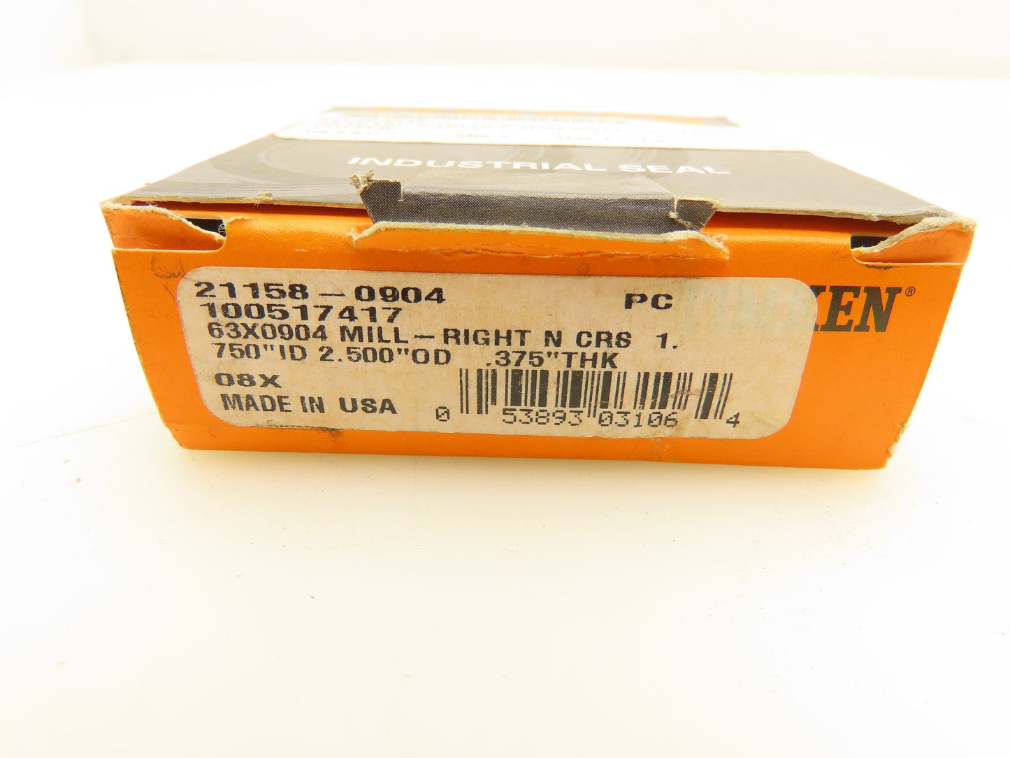 Timken 21158-0904 Garlock Oil Seal 1-3/4" ID 2-1/2" OD Lot of 4
