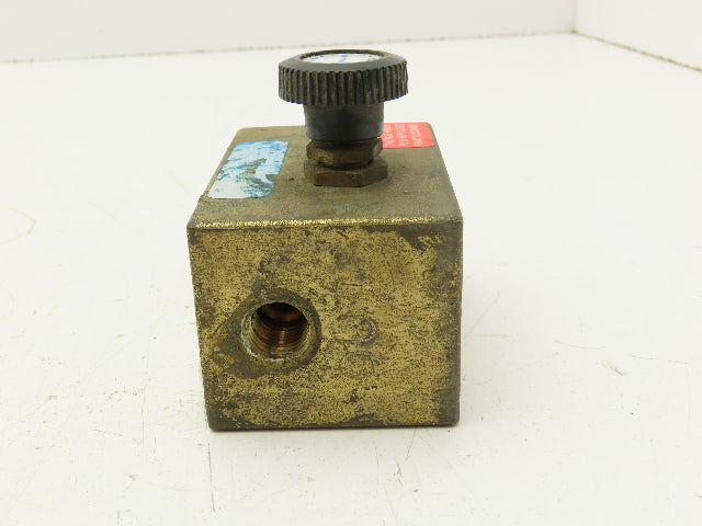 Chemtec EFV-250-B-MRS Adjustable Excess Flow Valve, 1/4" NPT