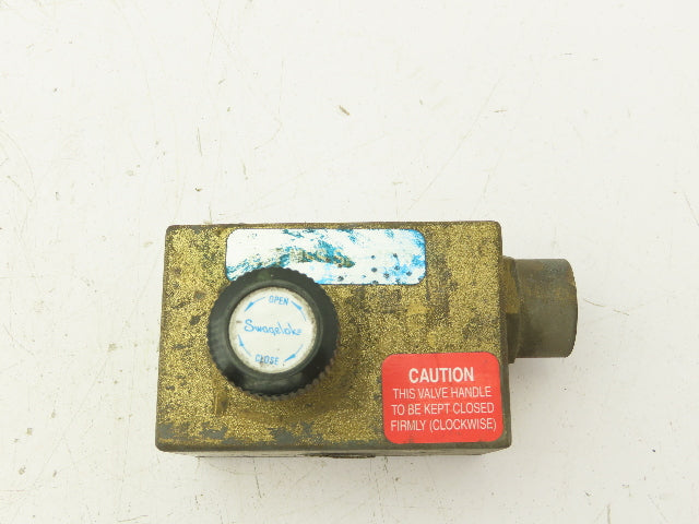 Chemtec EFV-250-B-MRS Adjustable Excess Flow Valve, 1/4" NPT