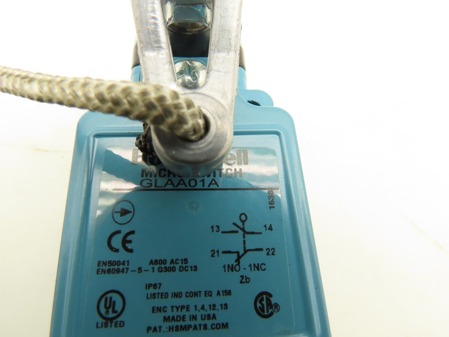 P&H Harnischfeger GLAA01A Cable Hoist Limit Switch Kit Honeywell Micro Switch