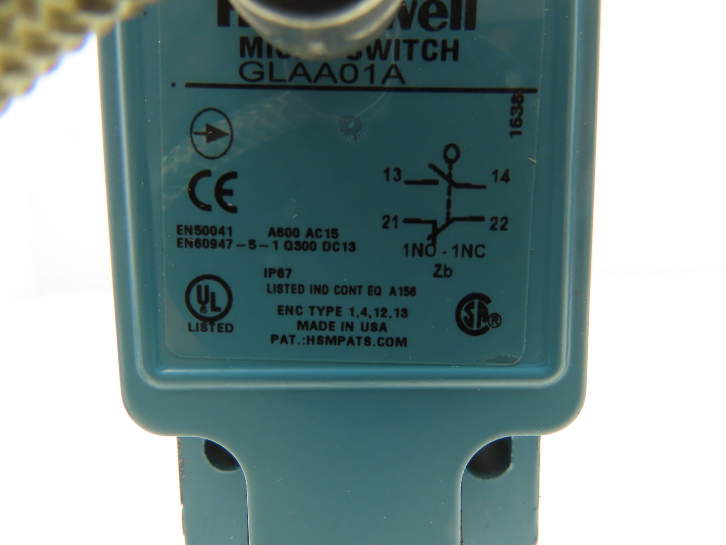 P&H Harnischfeger GLAA01A Cable Hoist Limit Switch Kit Honeywell Micro Switch