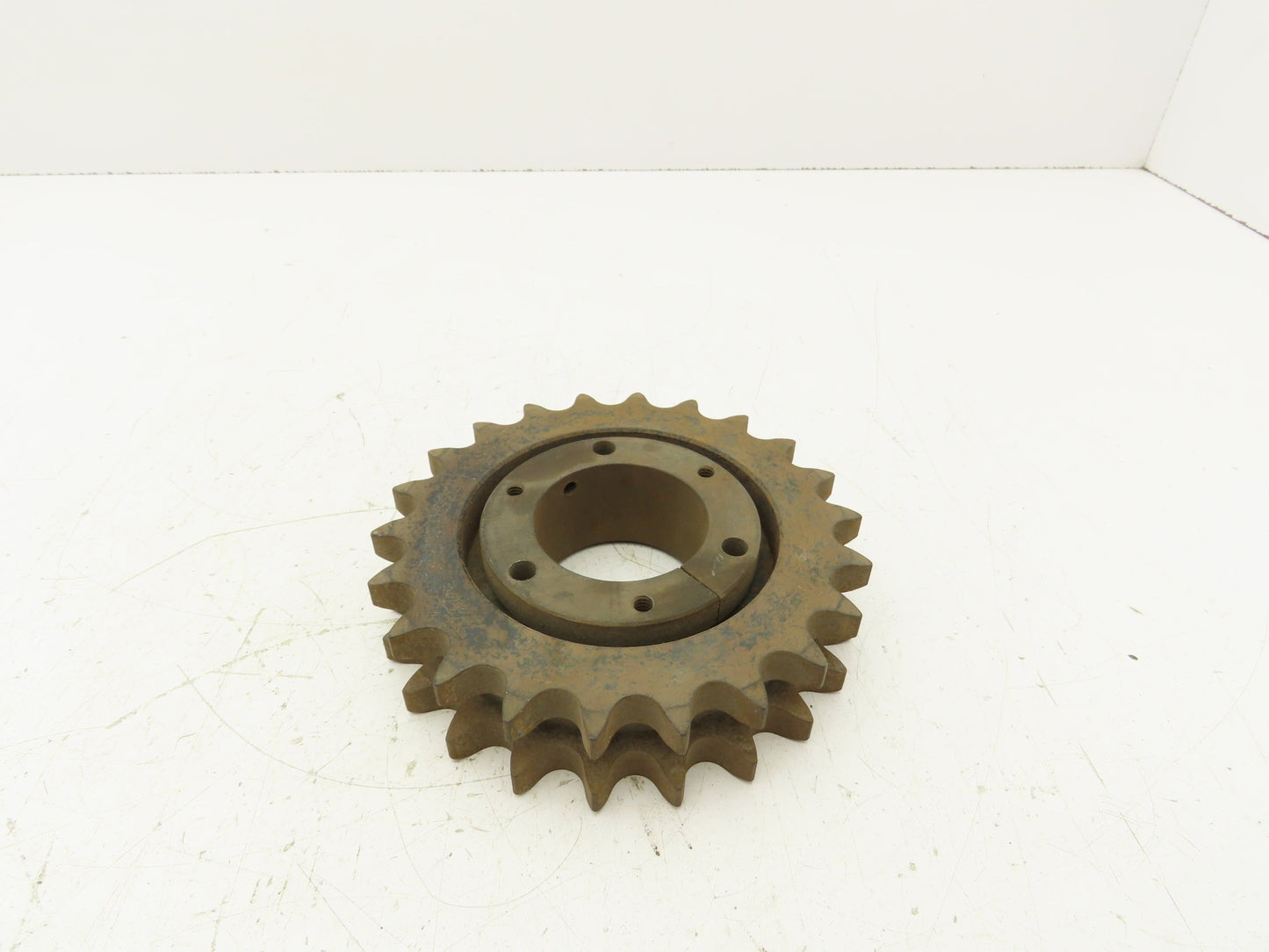 Martin D60SDS22H Double Roller Chain Sprocket # 60 Taper Lock Bushing 22 Teeth