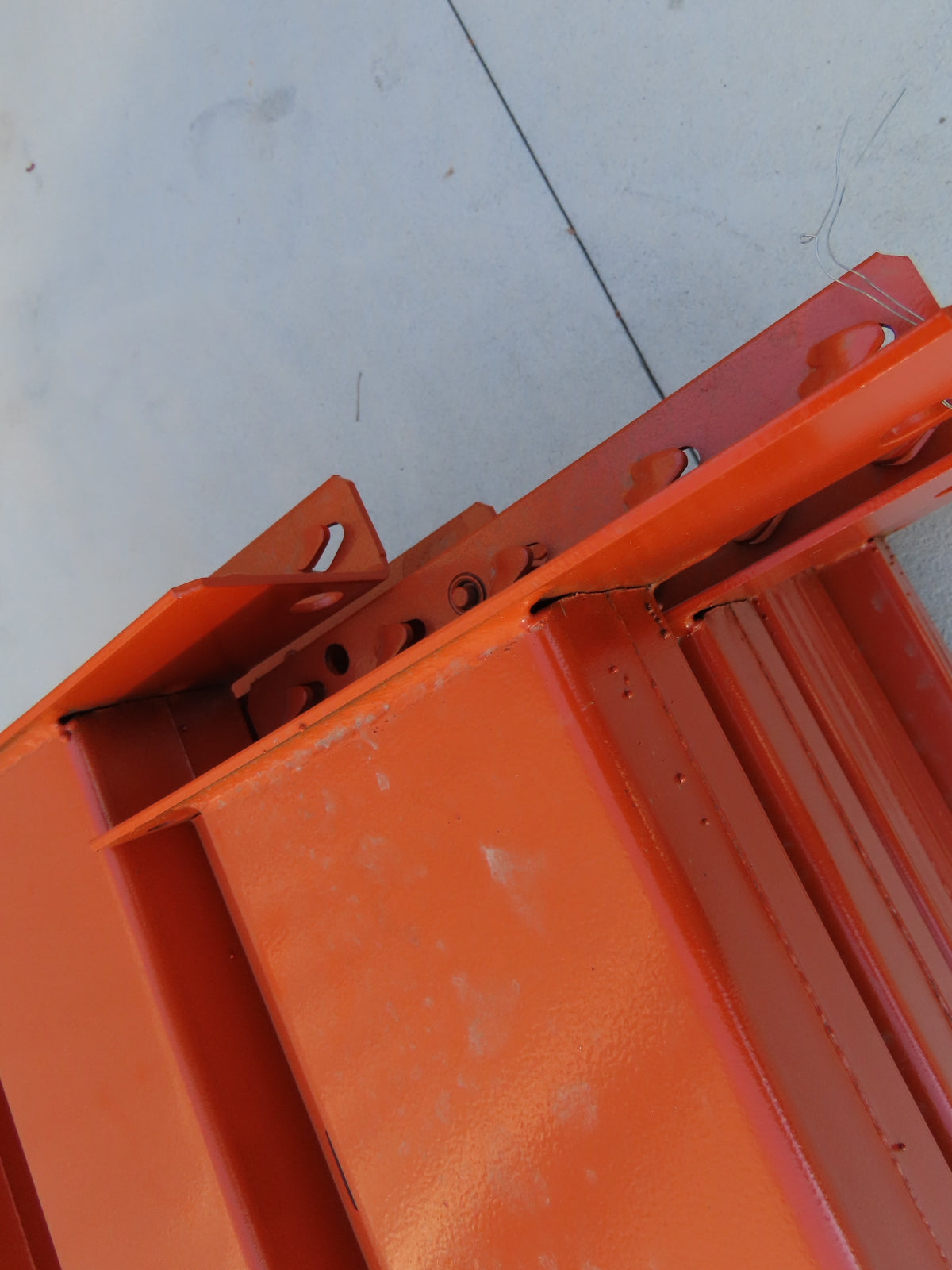 Teardrop Pallet Rack Racking Step Beam Crossmember 14' 168" x 6 1/2" 5840 LB