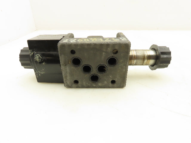 Hystar DSG-3C4-N-03 Hydraulic Spool Solenoid Valve 4/3 Type 110V Missing Coil