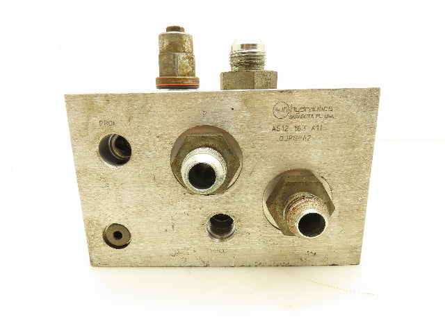 Sun Hydraulics A512-163-A11 Aluminum Manifold Block