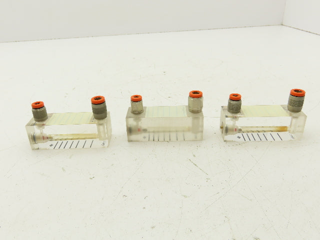 Air Flow Ball Meter Gauge 3.5Nm³/h Lot of 3
