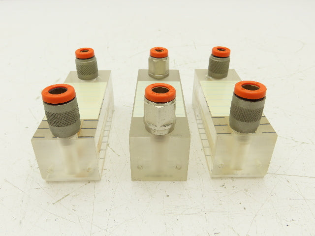 Air Flow Ball Meter Gauge 3.5Nm³/h Lot of 3