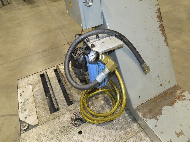 BMF SPE 63/30-250 CNC Chip Conveyor with Coolant Tank Pump Filtration 460V 10FPM