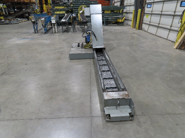 BMF SPE 63/30-250 CNC Chip Conveyor with Coolant Tank Pump Filtration 460V 10FPM