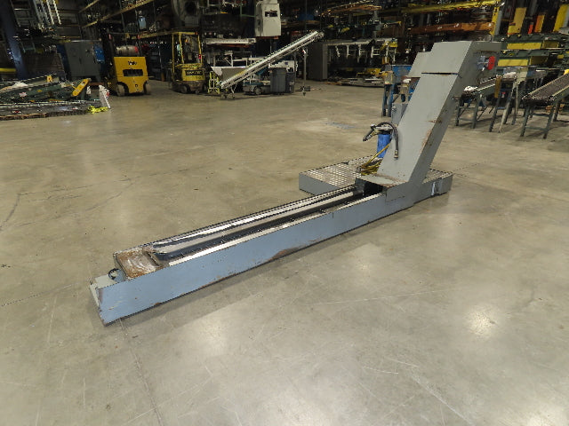 BMF SPE 63/30-250 CNC Chip Conveyor with Coolant Tank Pump Filtration 460V 10FPM