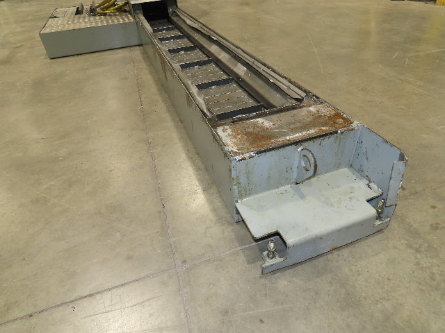 BMF SPE 63/30-250 CNC Chip Conveyor with Coolant Tank Pump Filtration 460V 10FPM