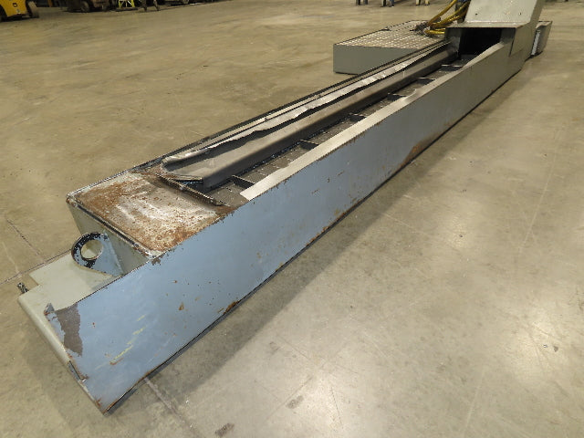 BMF SPE 63/30-250 CNC Chip Conveyor with Coolant Tank Pump Filtration 460V 10FPM