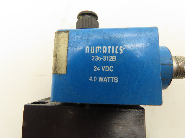 Numatics 92178-DC Solenoid Valve 24VDC 4.0W 14.5-120 PSIG 1-8.3 Lot Of 2