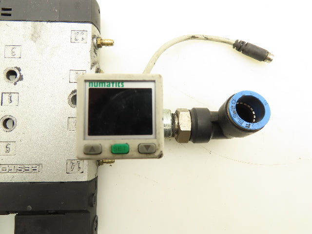 Festo CPE24-M1H-5LS-3/8 Pneumatic Solenoid Valve 24VDC 3/2 Way
