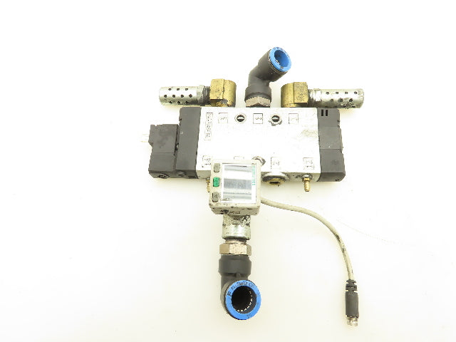 Festo CPE24-M1H-5LS-3/8 Pneumatic Solenoid Valve 24VDC 3/2 Way