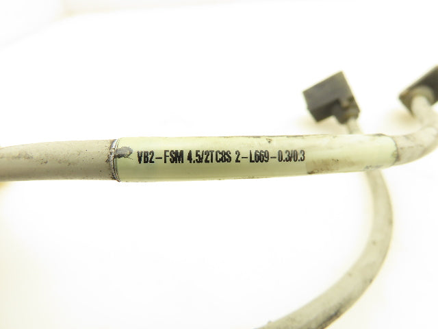 Turck VB2-FSM4.5/2TC8S2-L669-0.3/0.3 Y Splitter 4.5M M12 Lot Of 3