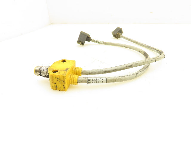 Turck VB2-FSM4.5/2TC8S2-L669-0.3/0.3 Y Splitter 4.5M M12 Lot Of 3