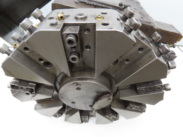 Okuma LU-25 Horizontal CNC Lathe 10-Position Turret Tool Changer