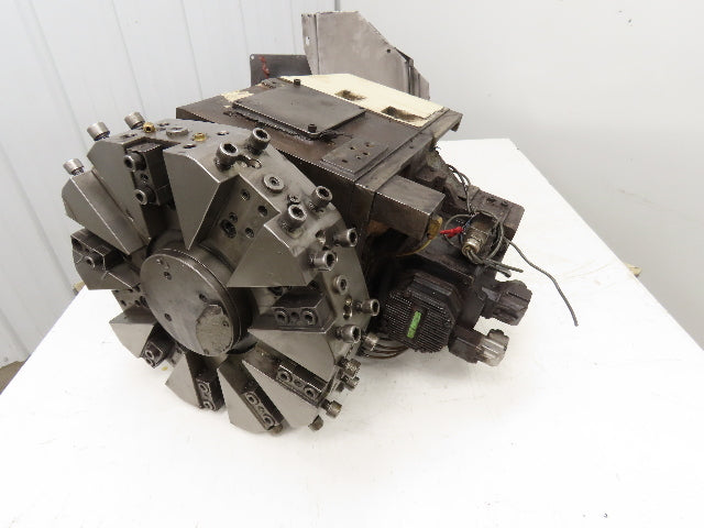 Okuma LU-25 Horizontal CNC Lathe 10-Position Turret Tool Changer