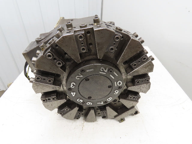 Okuma LU-300 CNC Lathe 12-Position Turret Tool Changer Servo PX-MAF230J-3TB-A