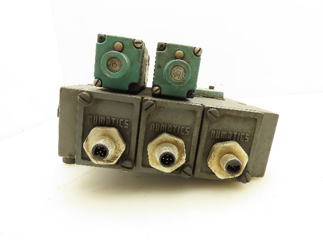 Numatics 081SS400M000061 Pneumatic Flexiblok Manifold 2/2 Position Spool Valve