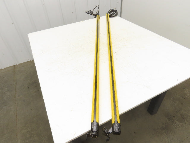 Keyence GL-R72H-T GL-R72H-R Safety Light Curtain Set Receiver & Transmitter