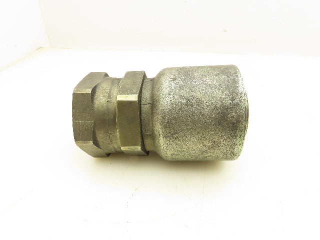 Parker Hydraulic Crimp Fitting 2" Hose ID x 2" FNPT