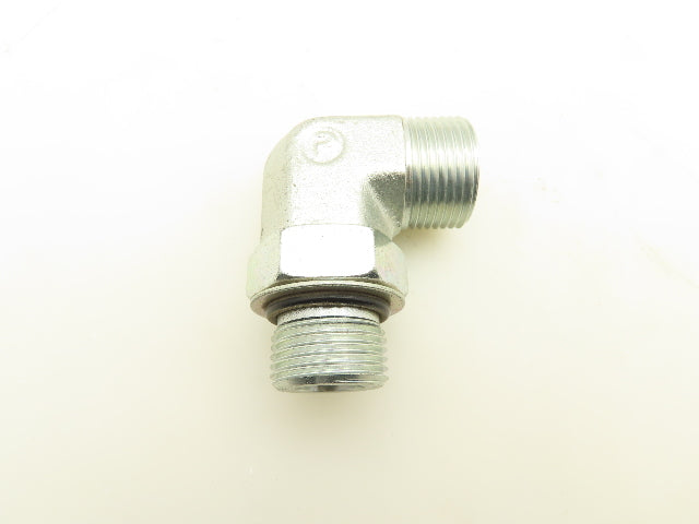 Parker 12 C50L0-S Seal-Lok Elbow Straight Thread Fitting 3/4x1-1/16"-12 Lot of 4