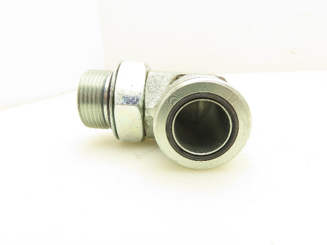 Parker 12-16 C5OLO Seal-Lok Elbow SAE O-Ring Fitting 1-5/16x1-7/16" Lot of 2