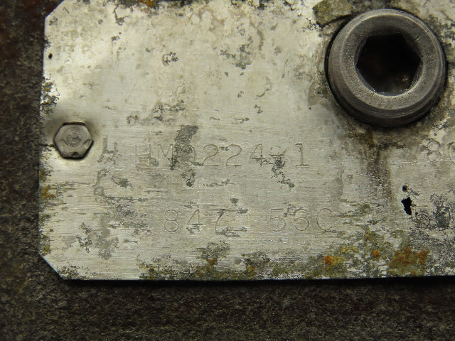 Grove Gear HM0224-1 Flexaline Gearbox 50:1 Reducer .84Hp 44 RPM Hollow Shaft 56C