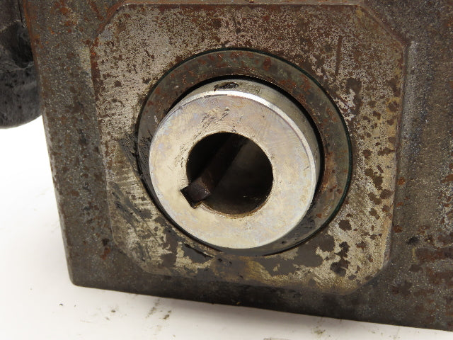 Grove Gear HM0224-1 Flexaline Gearbox 50:1 Reducer .84Hp 44 RPM Hollow Shaft 56C