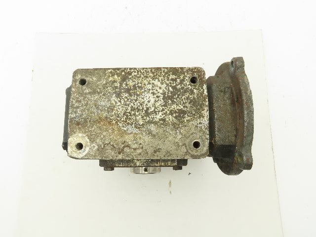 Grove Gear HM0224-1 Flexaline Gearbox 50:1 Reducer .84Hp 44 RPM Hollow Shaft 56C