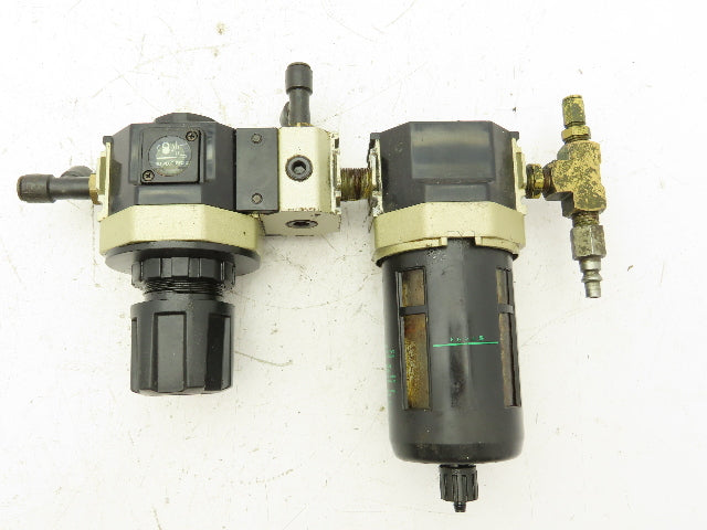 CKD R4000-10 / F4000-10-F Air Line Filter Regulator Combo 3/8"