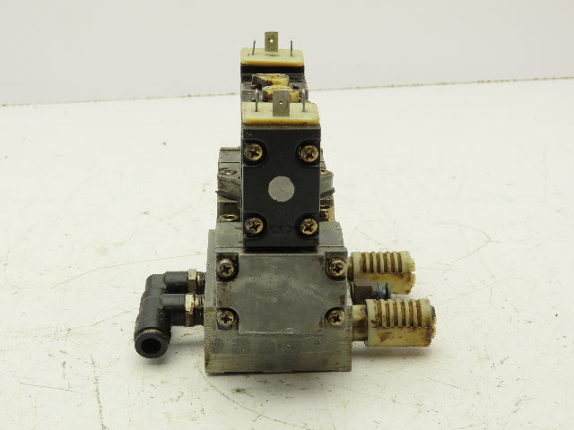 CKD 4F440-L Pneumatic Solenoid Valve 5 Port 3-Pos 24VDC