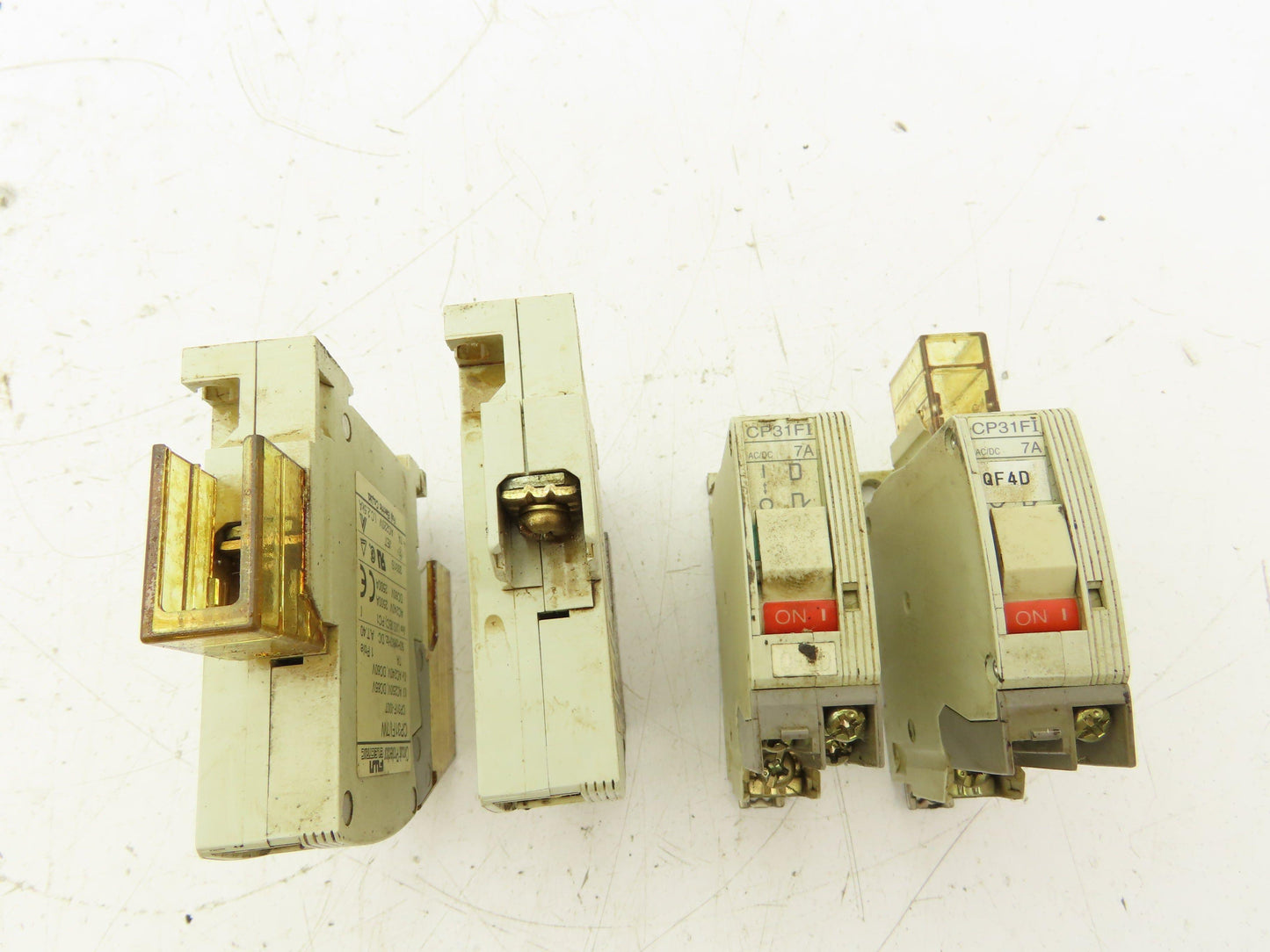 Fuji Electric CP31FI/7W Circuit Protector 1 Pole 7A 240V Lot of 4