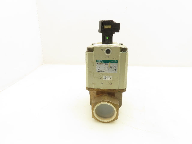 CKD NSB1A-40A-03RS Solenoid Coolant Valve 24VDC 1-1/2 NPT