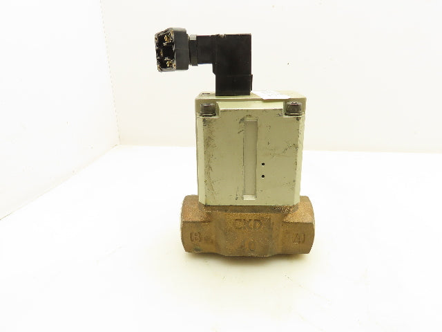 CKD NSB1A-40A-03RS Solenoid Coolant Valve 24VDC 1-1/2 NPT