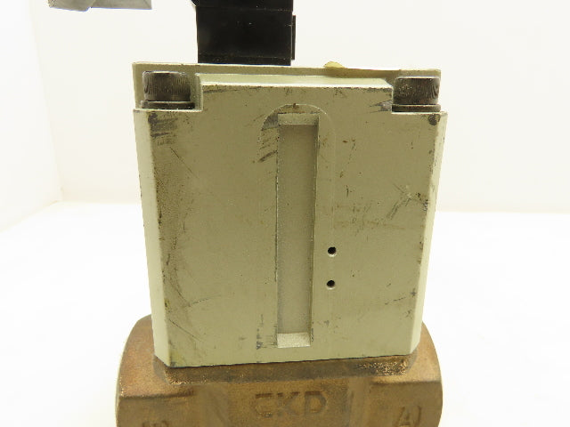 CKD NSB1A-40A-03RS Solenoid Coolant Valve 24VDC 1-1/2 NPT