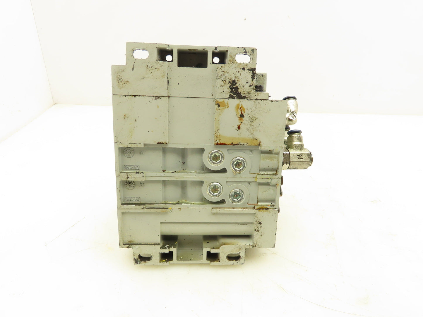 Numatics 122BA400M000061 Pneumatic Solenoid Valve 2-Station Manifold 24VDC