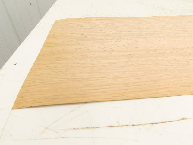 Edgemate Red Oak Wood Veneer 11-7/8x45-3/8" Allwood Sheet 1/32" Lot of 15