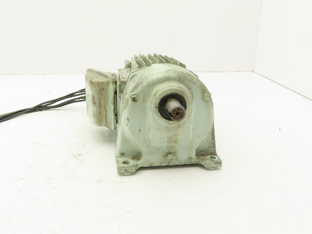 Fuji Electric MGC14A002S030G Parallel Shaft Gearmotor 30:1 200W 220V Brake Motor