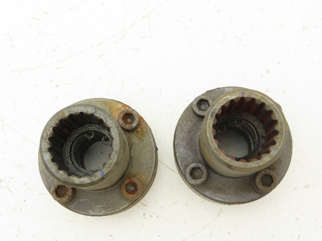 Atlanta 6544119 10 Nm 19mm Motor Shaft Coupling 3/4"x 1"18T Splined Lot of 2