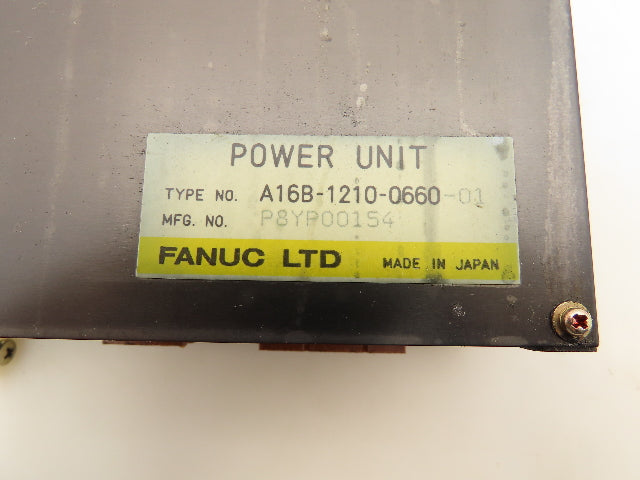 Fanuc A16B-1210-0660-01 PLC Power Supply Module