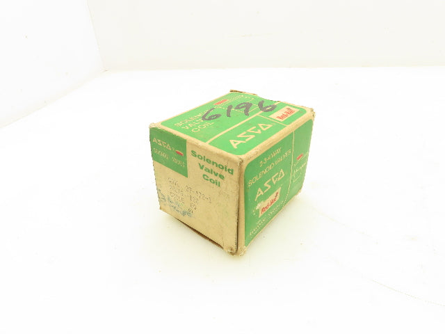 Asco 27-472-1 Solenoid Valve Coil 120V 60 Cycle Lot Of 2